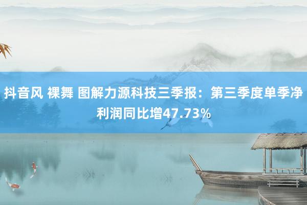 抖音风 裸舞 图解力源科技三季报：第三季度单季净利润同比增47.73%