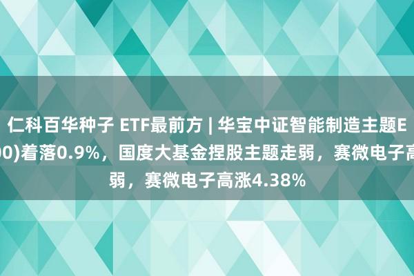 仁科百华种子 ETF最前方 | 华宝中证智能制造主题ETF(516800)着落0.9%，国度大基金捏股主题走弱，赛微电子高涨4.38%