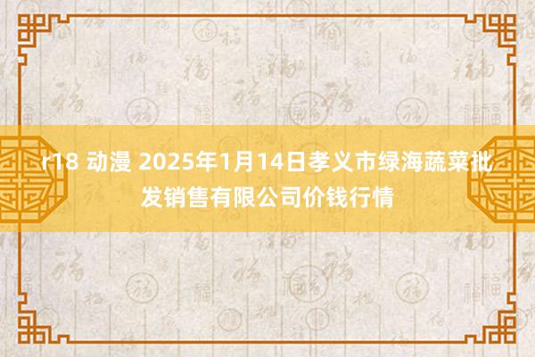 r18 动漫 2025年1月14日孝义市绿海蔬菜批发销售有限