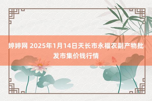 婷婷网 2025年1月14日天长市永福农副产物批发市集价钱行情